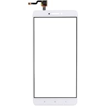 Digitizer Touch Screen Outer Screen Glass Replacement with Free Tools for Xiao-mi Max 2 / Mi Max 2 / Max2 6.44 inch Not LCD Display White