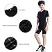 LANDUNSI 2 Pack Youth Boys Compression Shirt Athletic Short Sleeve Baseball Undershirt Soccer Sports Workout Base Layer