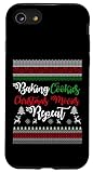 Funny Baking Ugly Christmas Sweater Style Cookies Movies Case for iPhone SE (2020) / 7/8