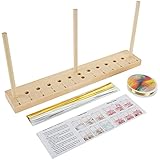 CertBuy 2 Pack Easy Bow Maker, Wooden Bow Maker with Twist Ties Bow Maker for Ribbon for Crafts, Bow...