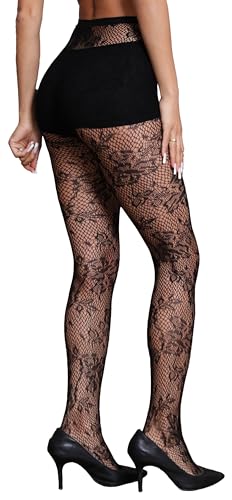 Flora Tights, Fishnet Tights, Flower Fishnets, Fishnet Stockings Plus Size, Fish Net Stockings for Women Sexy3