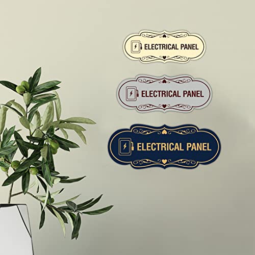 Panneau électrique design noir boîte moyenne tableau électrique maison
