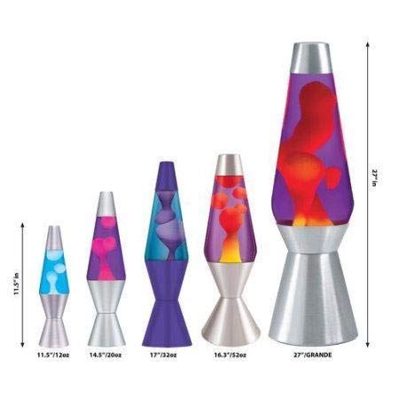 Amazon | ラバライト Lava Light Lamp ジャンボサイズ Pink wax purple