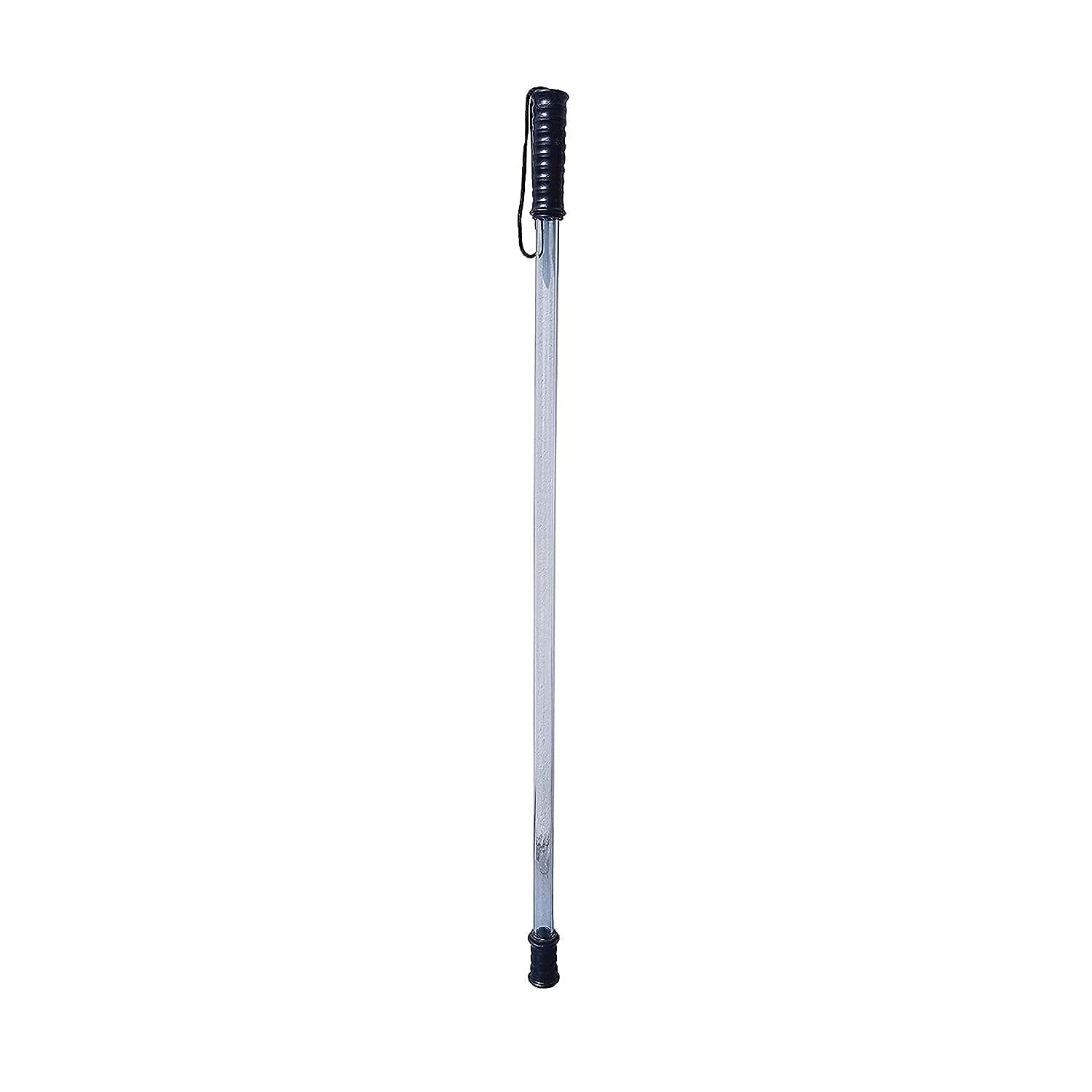Holyratna Polycarbonate Security Stick (Pack of 1) High Impact Resistance, Durable, Light Weight, Scratch Proof, Anti Slip Bottom Security Stick. 24 Inches