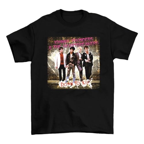 SRTTPKKHA Johnny Thunders-The Heartbreakers Down to Kill SizeL ShirtBlackL