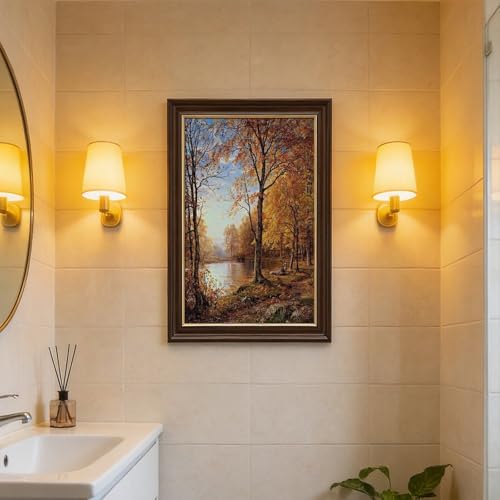 Impression sur toile William Trost Richards Indian Summer tableau haute définition - 7