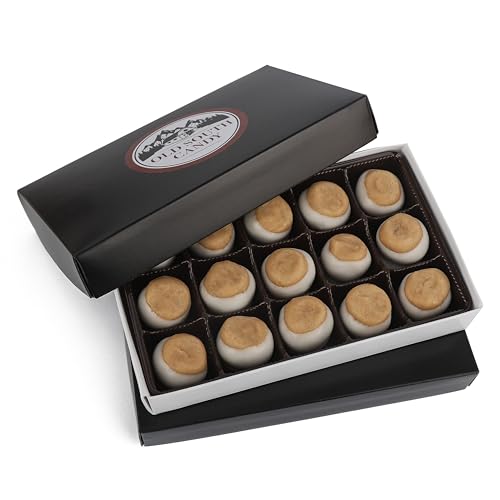 Old South Candy - Peanut Butter White Chocolate Snowballs - Creamy Smooth White Chocolate Coated PB...