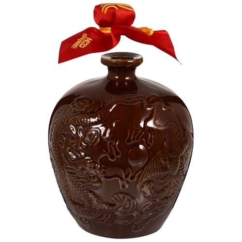 DRESSOOS 1500ml�e�ʂ̃Z���~�b�N�����S���e�� �u���E���y�ʂ��ׂ��������ꂽ�\�ʎd�グ���|���ȒP �V���v����i�ȃf�U�C���̎��p�I�ȏ����{�g�� �h�����N�ۑ��ɍœK