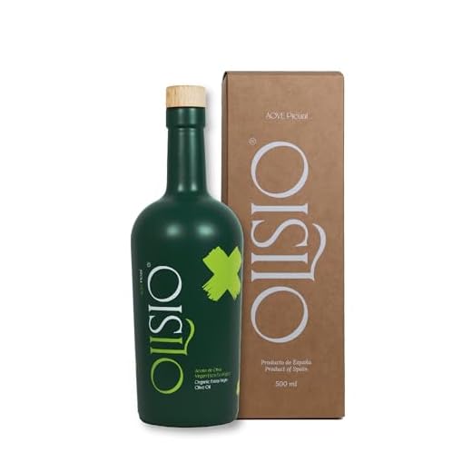 OLISIO Aceite de Oliva Virgen Extra Ecologico | Aceite Picual - Aceite de Oliva Prensado en Frio - Aceite de Oliva Recoleccion Temprana - Producido de Manera Sostenible