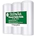 Premium!O2frepak 3 Pack 8"x20' Rolls Food Saver Vacuum Sealer Commercial Grade Bags Rolls for Food Saver and Sous Vide, With BPA Free and FDA Approval Vacuum Seal Bags Rolls (Total 60 feet)