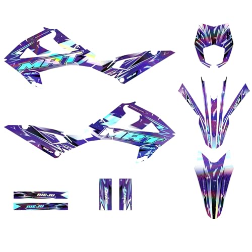 KIT DECO RIEJU MRT 50 DE 2022 à 2026 GALAXIE Holographic (Violet)
