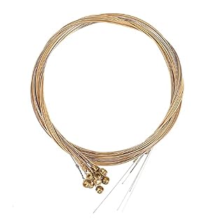 Lot de 12 cordes de rechange en acier inoxydable durable pour accessoires de guitare - Les Beatles, Paul McCartney, John Lennon, RIngo Starr, George Harrison