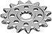 Prox Racing Parts Grooved Ultralight Front Sprocket - 13T , Color: Natural, Material: Steel, Sprocket Teeth: 13, Sprocket Size: 520, Sprocket Position: Front