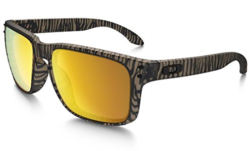 Oakley Men's Holbrook Matte Sepia Urban Jungle/24K Iridium Sunglasses