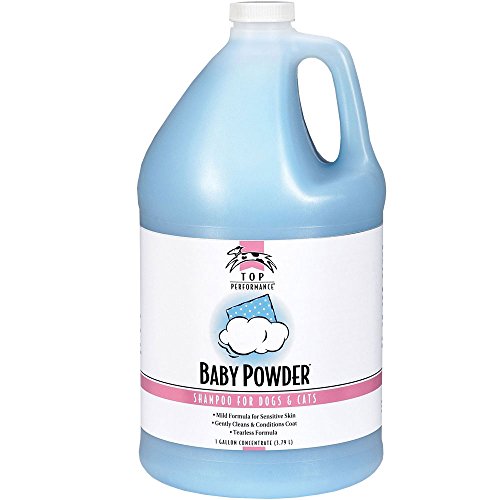 Top Performance Baby Powder Pet Shampoo, 1-Gallon