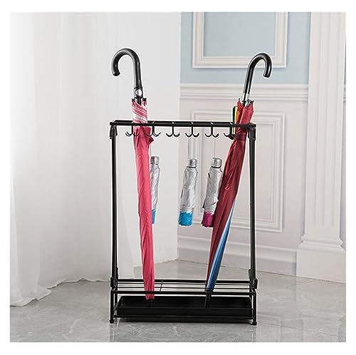 Support de rangement porte-parapluie indépendant avec plateau