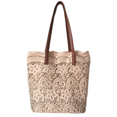 Sac bandoulière dentelle broderie femme chic et petit sac été magnétique