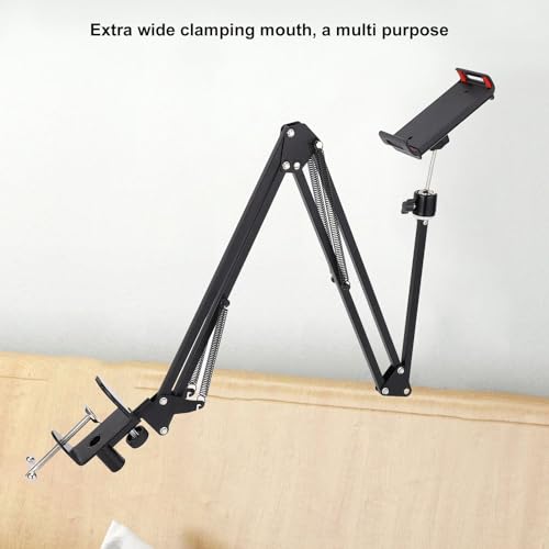 Support de téléphone de lit et tablette rotatif 360 à 3 sections - 4