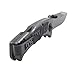 SOG SideSwipe Mini Assisted Folding Knife SW1001-CP - Grey TiNi 3