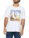 True Religion Men's Registered Beach Tee, Optic White, XL