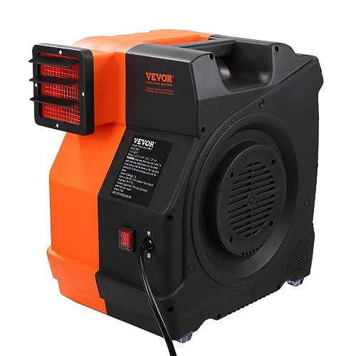VEVOR Inflatable Blower, 1500W, 2 & 2.1 HP Bounce House Blower, Pump Commercial for Inflatables, 3100 RPM Bouncy Castle Electric Fan Perfect for Bounce House, Waterslides