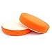 Produktbild Polierschwämme Polierpads Polierzubehör 180 mm oder 150 mm Gewaffelt oder Glatt - Kletthaftend & In Verschiedenen Härtegraden Für Die Poliermaschine 2er-Set Orange (Medium, 180 mm glatt)