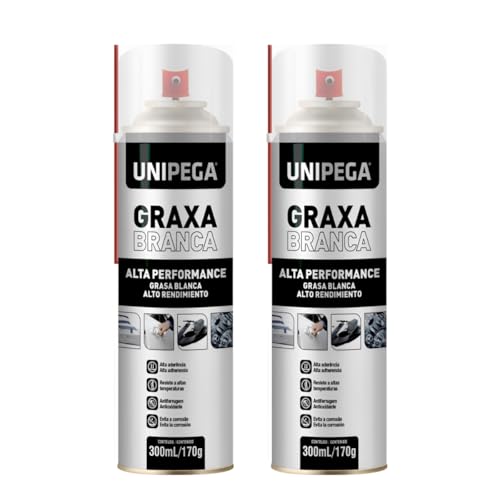 Qual o Melhor Lubrificante para Corrente de Moto Alta Cilindrada de 2025? Melhores Ranking 17 Kit 2 Graxa Em Spray De Alta Performance Lubrificação Branca 300ml