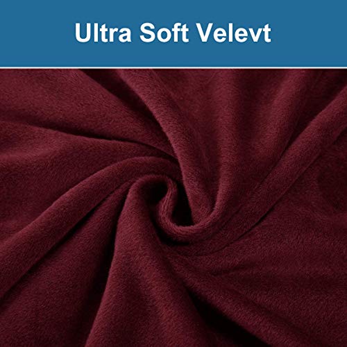 Housse de Pouf en Velours Lavable pour Rénover un Pouf XL