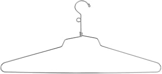 Econoco Commercial Blouse and Dress Hanger with Loop Hook, Steel, 18