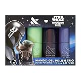 Olive & June Gel Nail Polish | Star Wars: The Mandalorian & Grogu | UV LED Nail Lamp Needed | Long Lasting Up to 21 Days of Wear | Damage-Free Salon-Quality Manicure Pedicure | Mando Gel Polish Trio