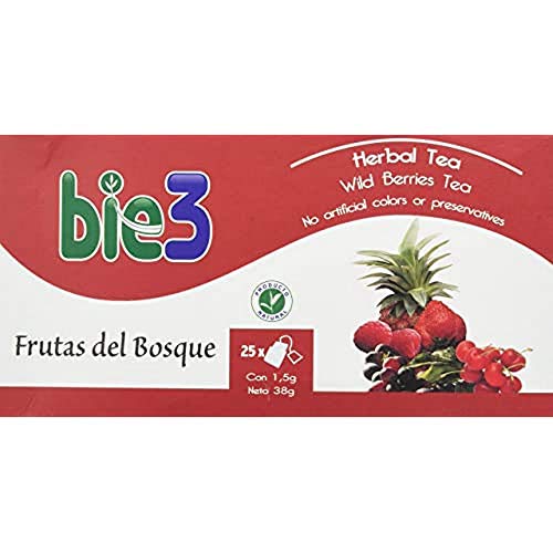 Bie 3 Frutas del Bosque - 120 g 25 Bols Cover