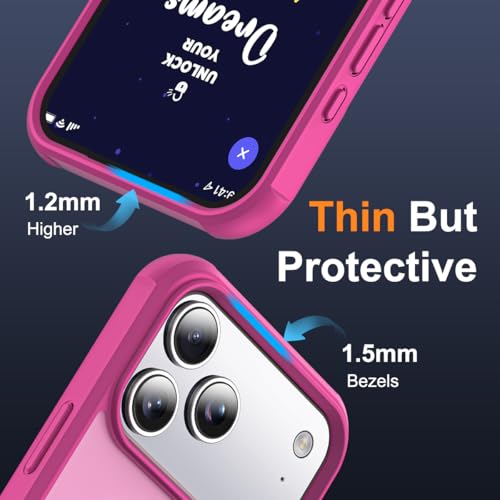 SKYLMW Compatible with iPhone 17 Pro Case with Stand,Rose by SKYLMW - Used condition - Image 6