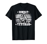 VETERAN 365 Combat Veteran Tee Fathers Day Gift Men T-Shirt