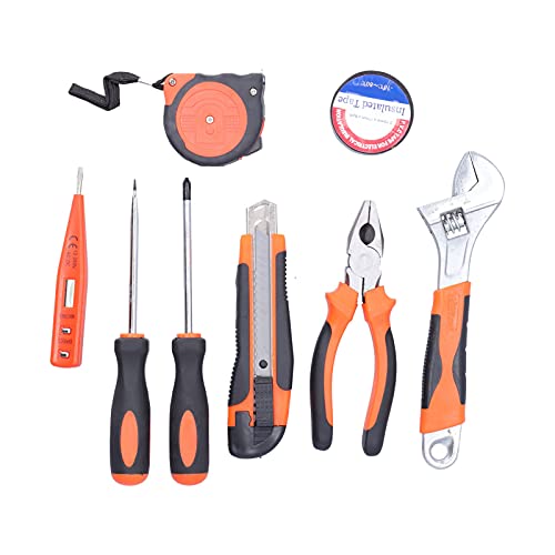 Set de herramientas 9 piezas acero carbono con caja miniatura 6