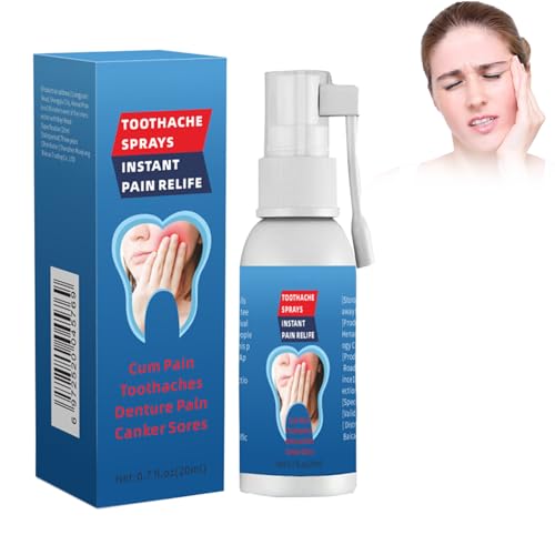 Eazerom 42 Toothache Relieving Spray, Oral Care Spray, Instant Teeth Treatment Relief Toothache Spray, Tandvårdsspray, Tandvård, Freshen Breath and Improve Oral Health, tandvård, 1 st