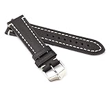 hirsch lederarmband 22mm Ein Meisterstück in der Tradition alten Sattlerhandwerkes. Die Oberseite ist aus fasertief im Fass gefärbtem und vegetabil gegerbtem, strapazierfähigem Sattelleder mit einzigartiger, naturbelassener Narbung gefertigt. Das Band besteht aus einem Stück Leder. Die Kanten und Schlaufen sind kontrastierend dreifach von Hand lackiert.