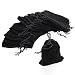 ROSENICE 75pcs Portable langlebig Samtbeutel Tunnelzug Schmuck Beutel Geschenk Beutel Samtsäckchen Schmuck Samtbeutel 9x7cm