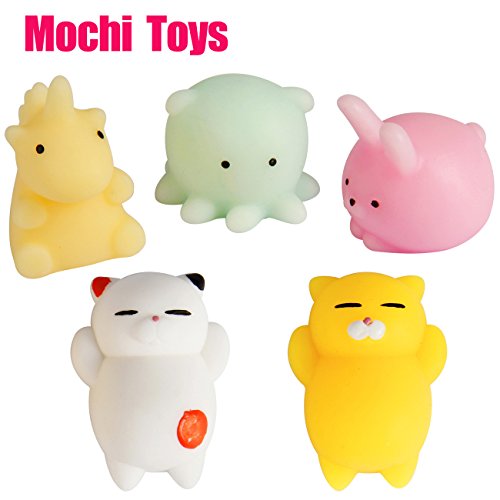 Elongdi Sensory Fidget Toys Set [ 21 Pack ] Bundle Sensory Toys Set - Fidget Pad/Mochi Toys/Squeeze-A-Bean/Magic Ball/Stretchy Strings/Bike Chain/Mesh Marble/Squeeze Toys/Fluffy Slime #TOP1