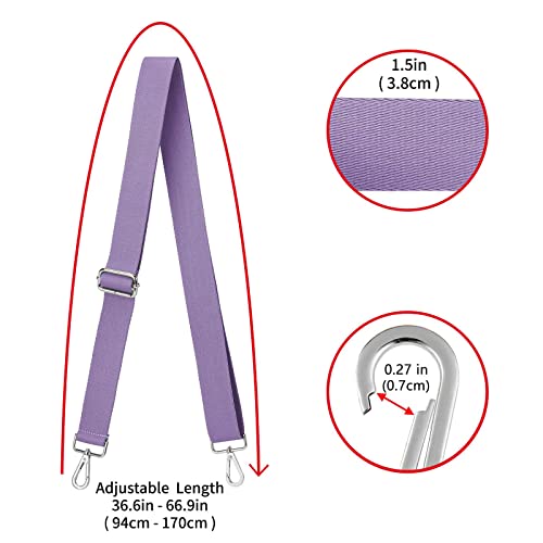 Image of ZOOEASS Wide Shoulder Strap (Solid),Adjustable Replacement Belt Crossbody Canvas Bag Handbag