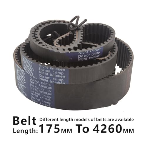 Courroie HTD5M 405-5M synchrone en caoutchouc de 20mm de large