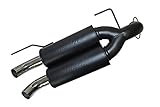 Gibson Performance Exhaust 98014 Polaris UTV Dual Exhaust 2.25 in. Tubing Black Ceramic T304...