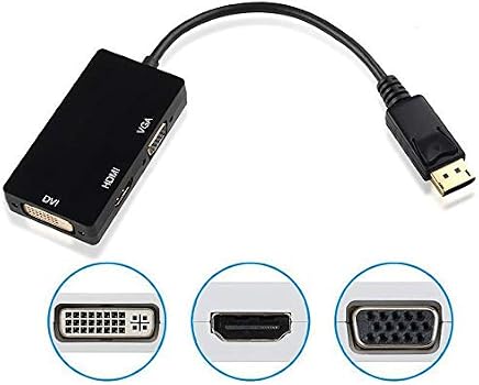 Mini Displayport Thunderbolt to DVI VGA 