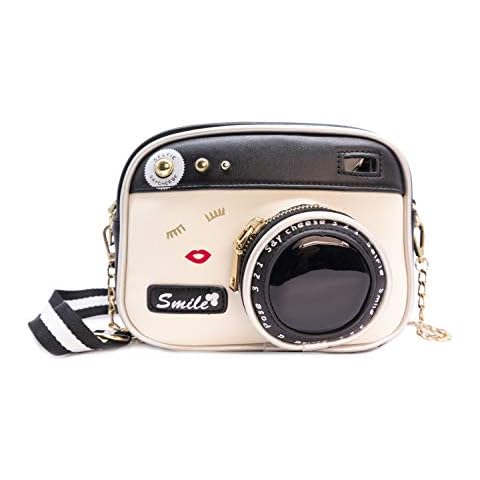 Bewaltz Novelty Handbags, Fun Shape Purse Tween Style (Flashy Camera) Cover