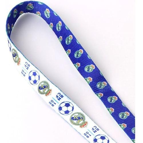 Hundeleine von Real Madrid, Größe M, offizielles Design mit Wappen, Premium-Oberflächen – strapazierfähige Hundeleine von Real Madrid für mittelgroße Hunde, bequemer Spaziergang