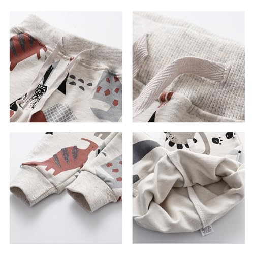 Volunboy Toddler Boys Clothes Sets Little Boy Clothing Long Sleeve Pullover Jogger Pants Kids 2 Pieces Outfits4