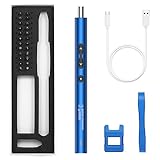 🔧【Le Cadeau Idéal pour Un Ami】 - Équipé de 24 embouts de tournevis de précision, comprend PH000, PH00, PH0, PH1, PH2 ; SL1.5, SL2.0, SL3.0, SL4.0 ; T2, T3, T4, T5H, T6H, T8H, T10H, T15H ; H1.5, H2.0 ; P2, P5 ; U2.6 ; Y1 ; △ 2.3. C'est un cadeau idéal pour les bricoleurs, les ingénieurs techniques, les passionnés d'électronique, etc. (Si vous avez un problème avec le produit, veuillez envoyer un e-mail)