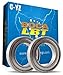 3x10x4 mm Ceramic Hybrid Metal Shielded ABEC 5 Fishing Reel Bearings - 2Pack #FR-008C-Y-LD-FR1