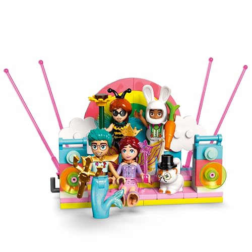 Image of LEGO Friends Costume Party with Unicorn & Fairy Pretend-Play Building Kit 42661 Building Blocks Toys for 6+ Gift for Boys and Girls