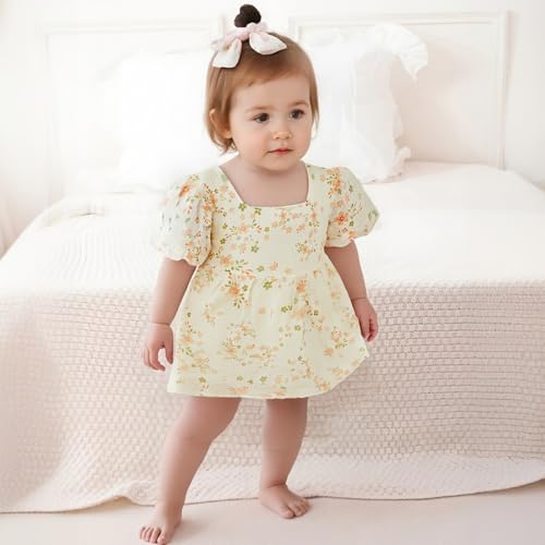 Toddler Baby Girl Floral Tunic Top Backless Smock Summer Flowy