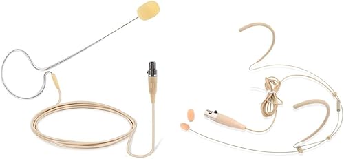 Pyle Micrófono de condensador profesional con conectividad XLR, omnidireccional, 2k Ohms30% de impedancia de salida, enchufe mini XLR de 4 pines,